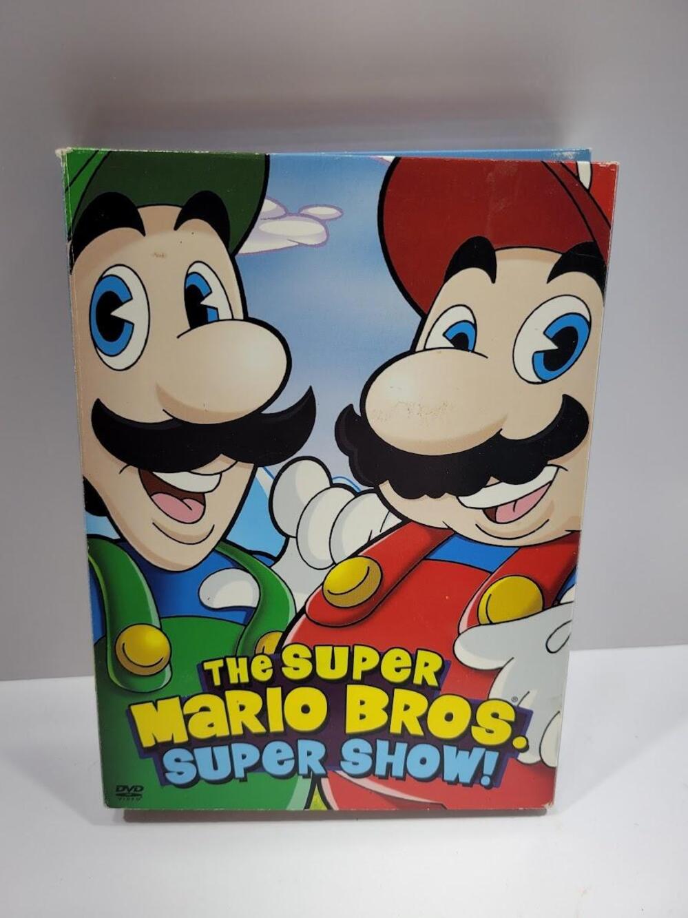 The Super Mario Bros Super Show DVD 4 Disc Box Set Cartoon (Missing 2nd Disc)